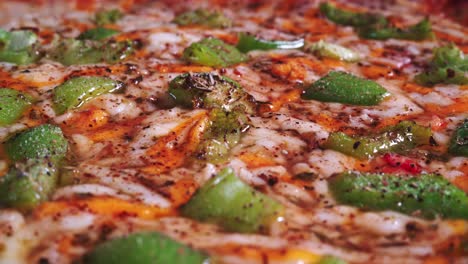 Extreme-close-up-macro-shot-of-a-vegetarian-pizza