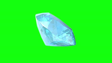 8 animations 3d crystal diamond gemstone green screen