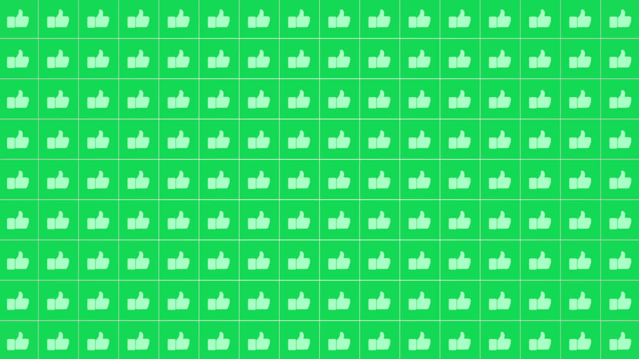 간단한 네트워크 배경 10에 아이콘과 같은 동작