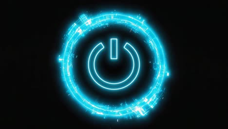 neon power button