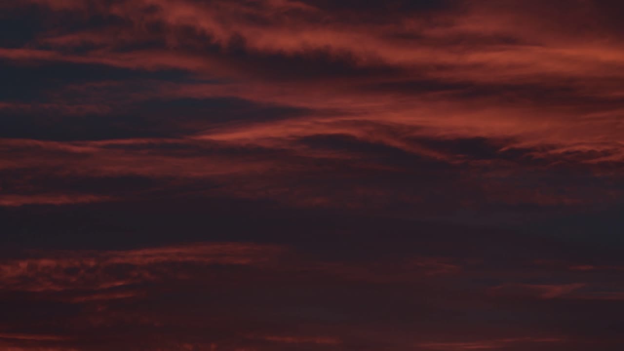 The dawn sky in Scotland
