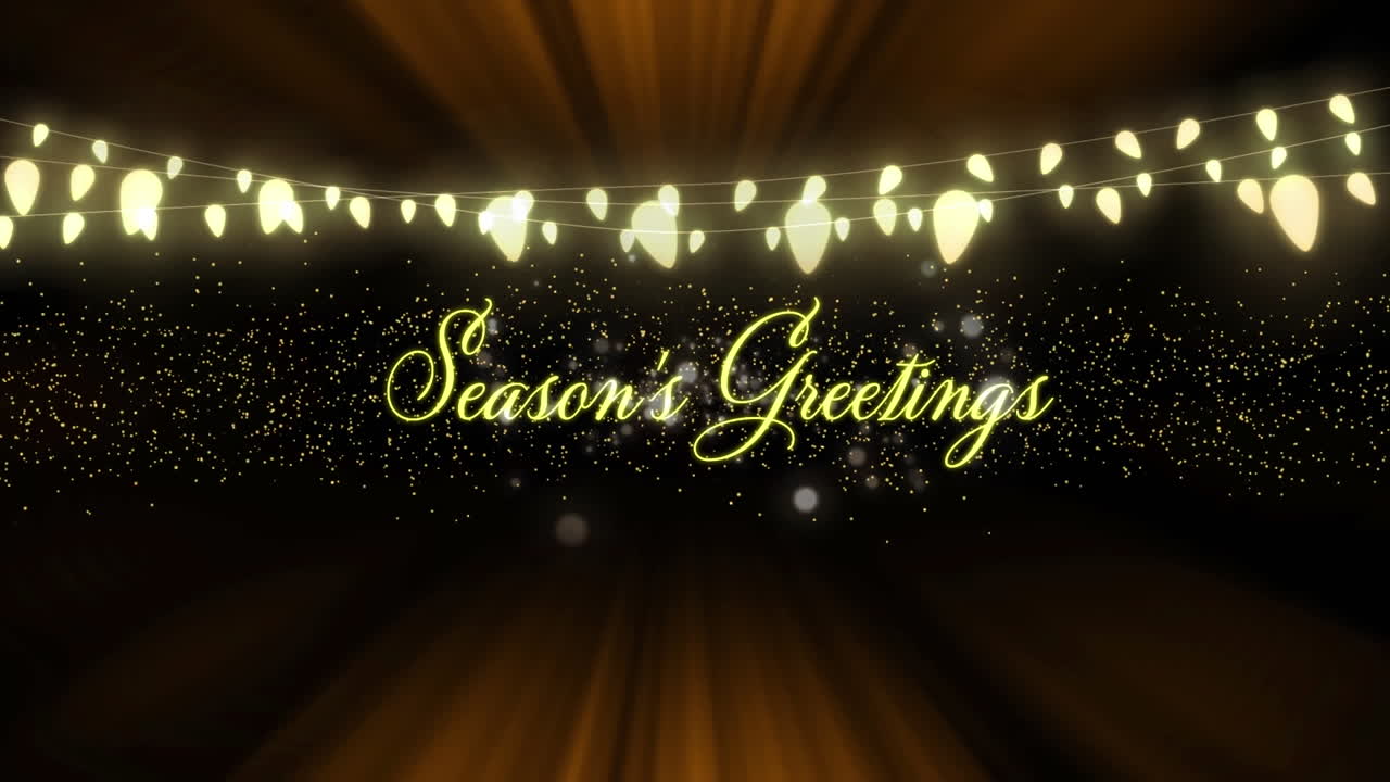 크리스마스 축하 문자 애니메이션 크리스마스 요정 조명