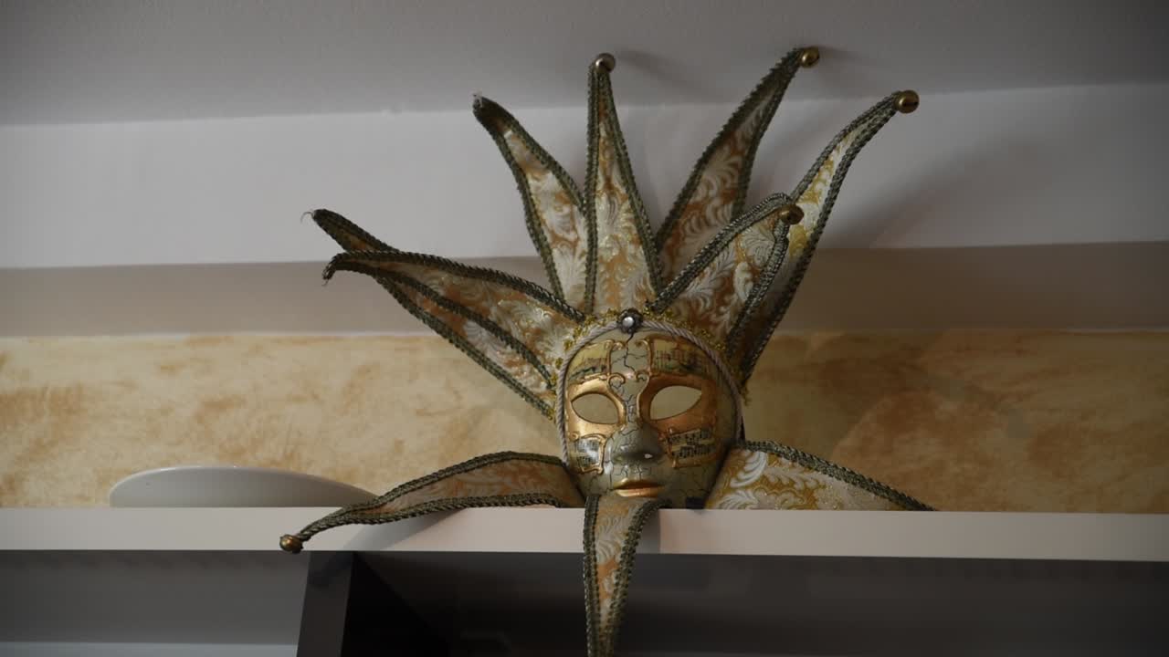 아름다운 장식 마스크 비디오