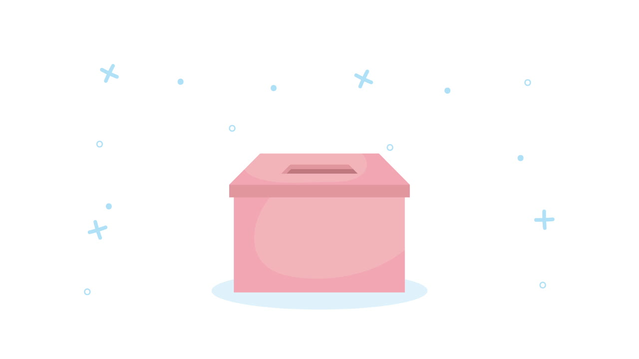 동전 이 있는 기증 상자