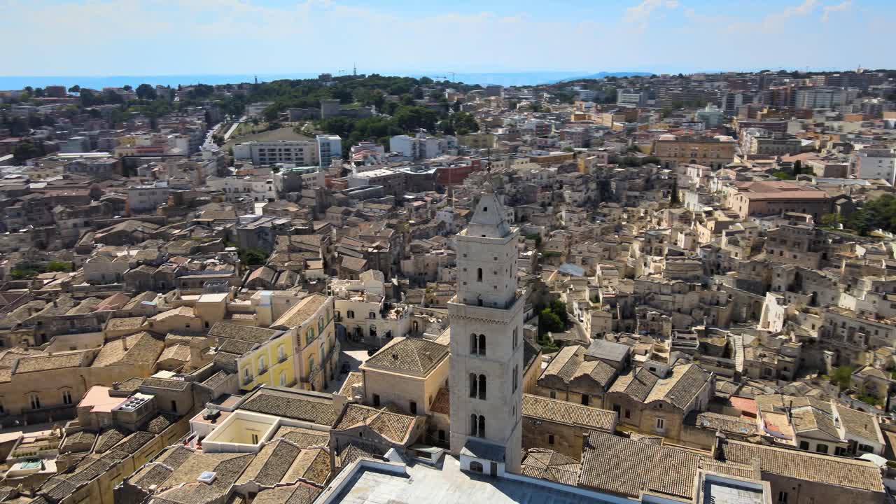 이탈리아 마테라의 조감도