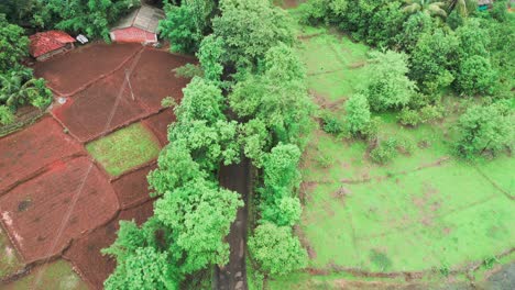 small-village-in-hill-station-in-rainy-season-drone-view