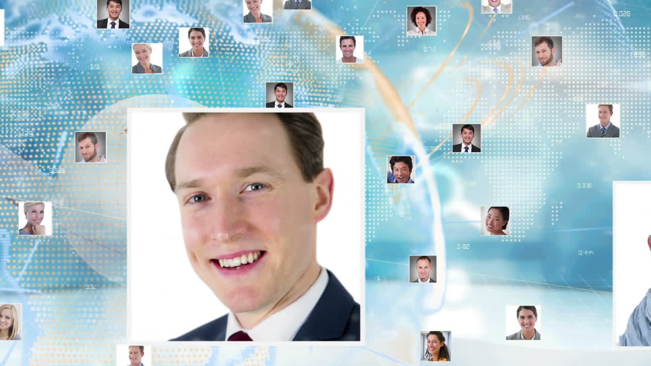 회전 하는 지구 위 에 있는 사람 들 의 그림 의 애니메이션