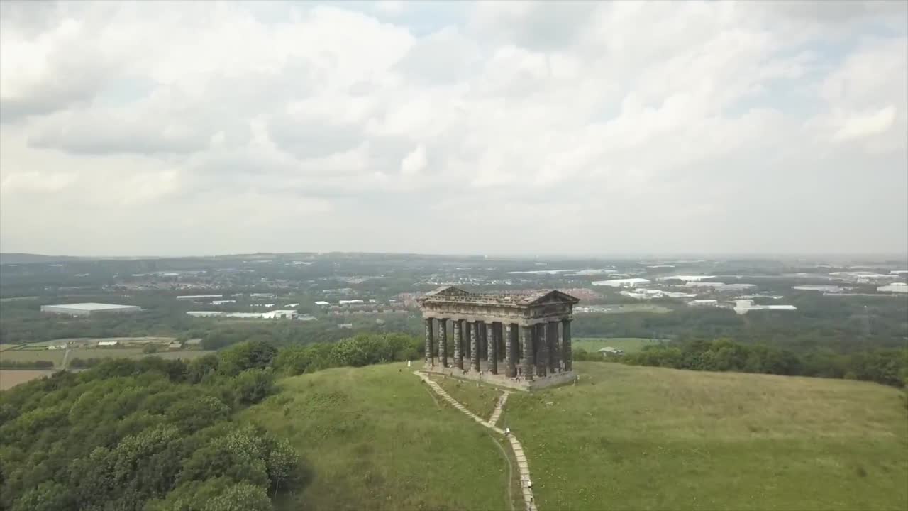 monumento penshaw houghton le spring sunderland noreste de inglaterra griego