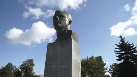 monument to yuri gagarin