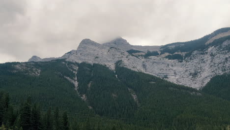 majestic rocky mountains landscape