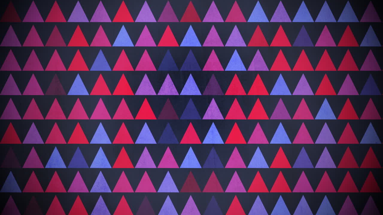 patrón de triángulos de colores de movimiento 9
