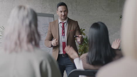 presentación de negocios