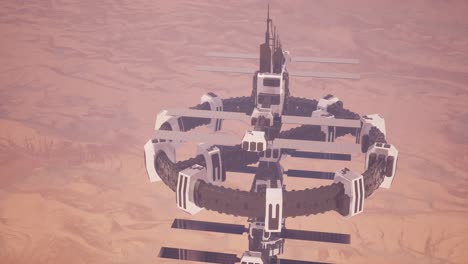 colonia en el planeta marte
