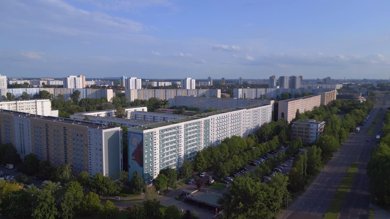 아파트 블록, 주거 지역 고층 건물