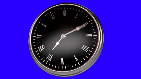 modern clock timelapse + chroma key