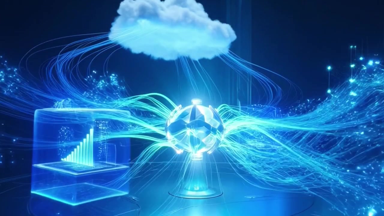 Digital Cloud Computing and Data Visualization Network