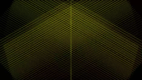 patrón de forma de punto de color amarillo animación gráficos de movimiento
