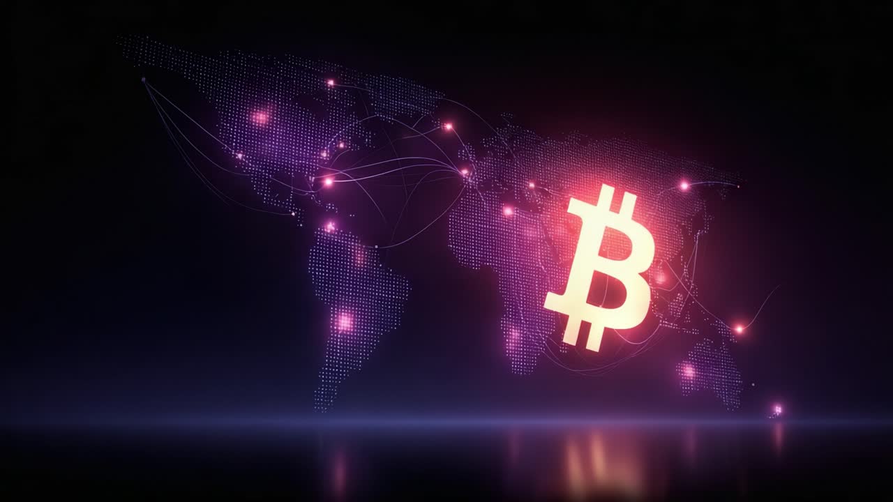 Visual Representation of Cryptocurrency Dynamics: A Global Perspective on Bitcoin's Network and Economic Influence in the Digital Age