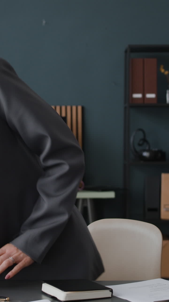 Businesswoman in a Modern Office