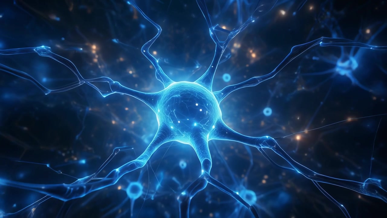 Abstract Visualization of Neural Network Connections in Human Brain