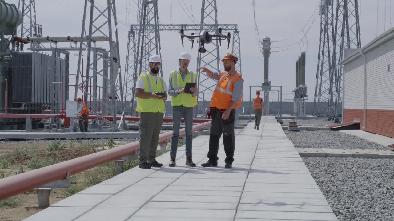 Power Plant Inspection with Drones