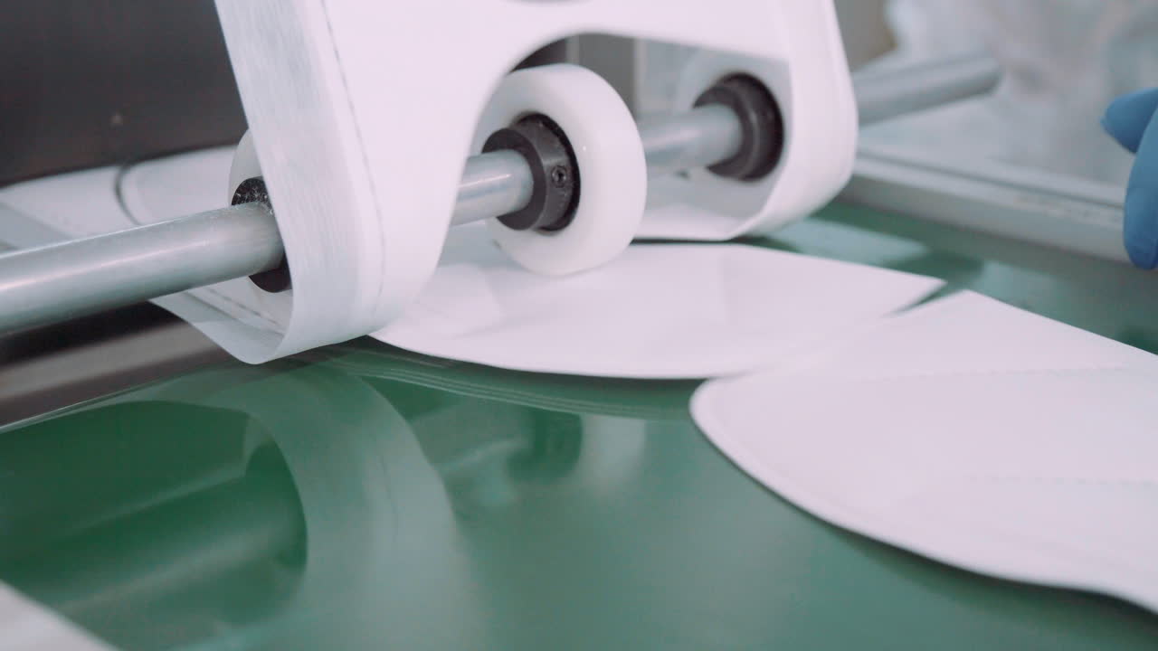 마스크 생산용 자동 기계 ffp1, ffp2, ffp3