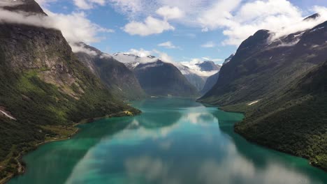 Beautiful-Nature-Norway-natural-landscape-lovatnet-lake.