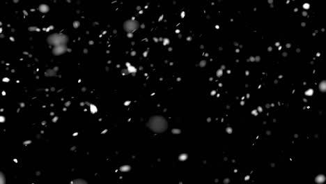 transparent snow falling. snow background