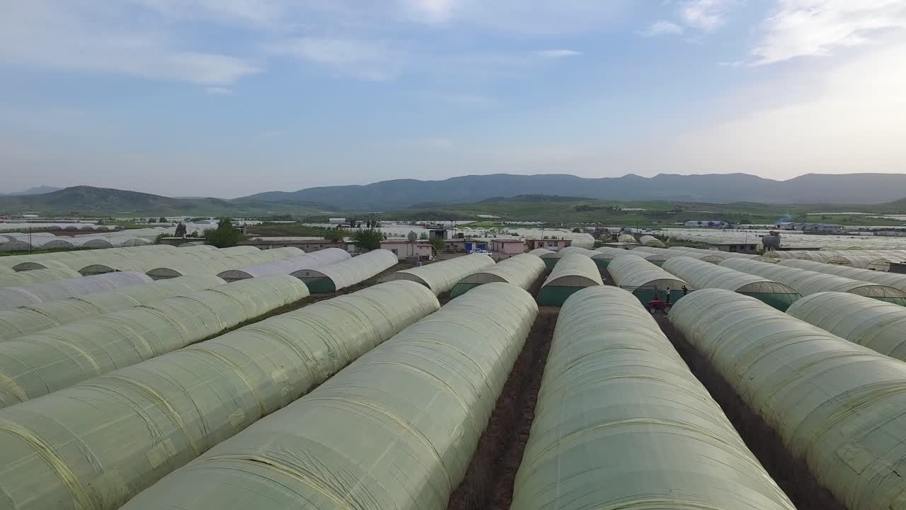 온실 및 점적 관개 농업