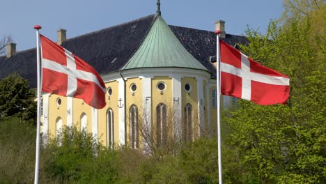 gavnoe castle in denmark, naestved, home of queen margrethe i of denmark