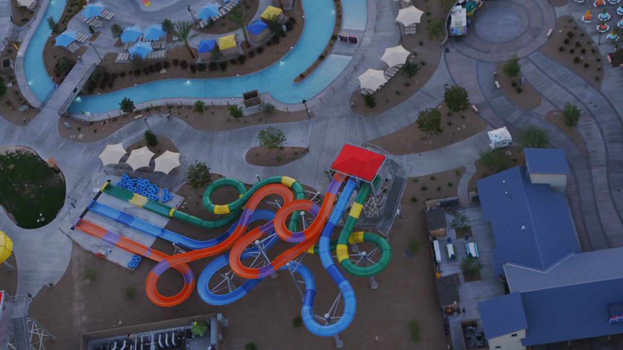 vista aérea de un parque acuático cerca de las vegas nevada 1