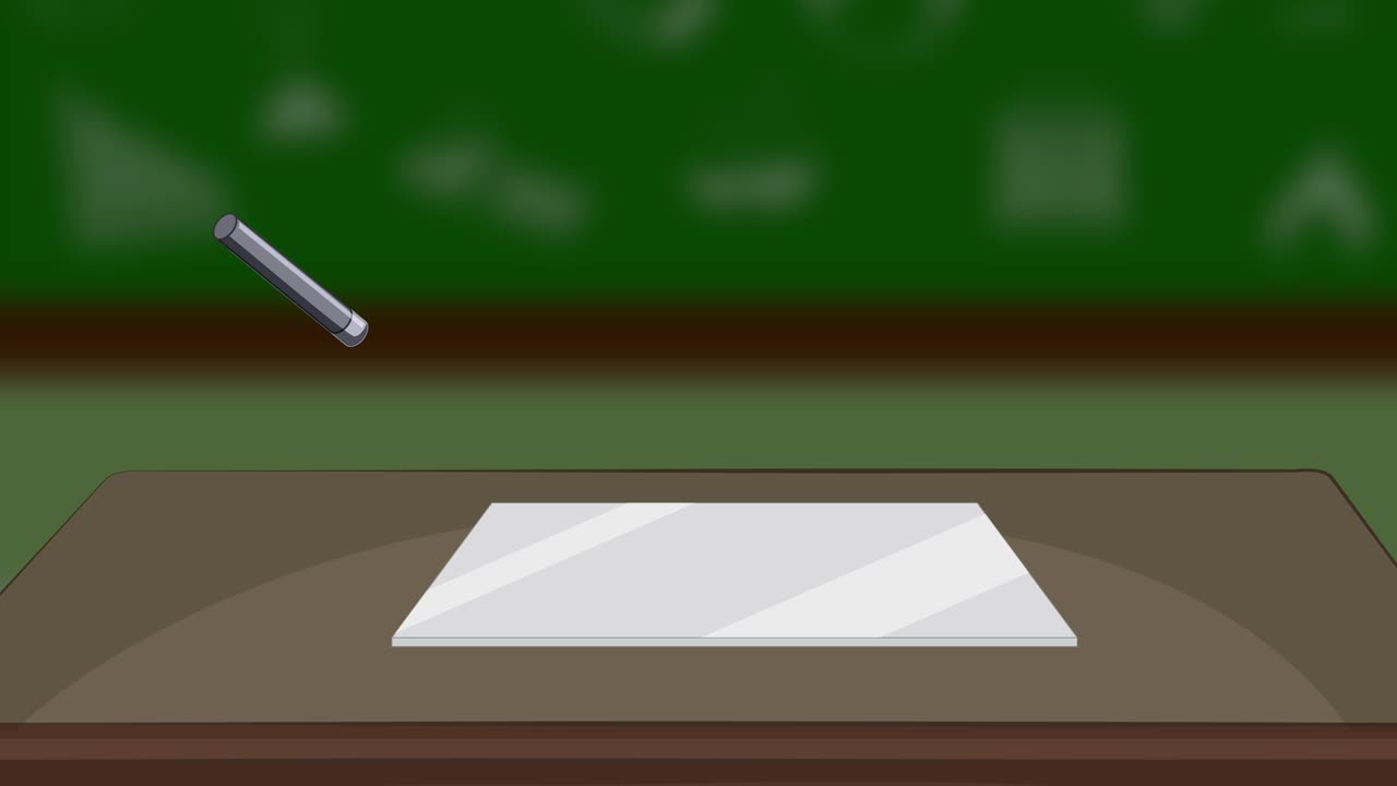 빛의 반사와 각도를 설명하는 애니메이션