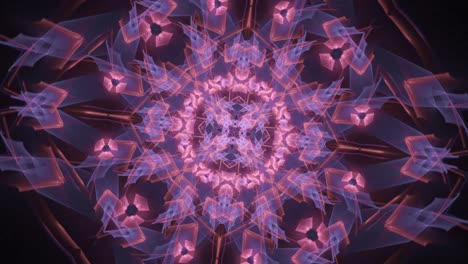 patrones de mandala hipnóticos, enigmáticos flujos intrincados geométricos fractales éxtasis abstracto, bucle sin fin de despertar espiritual flujo de energía, latidos visuales remolinos de fantasía