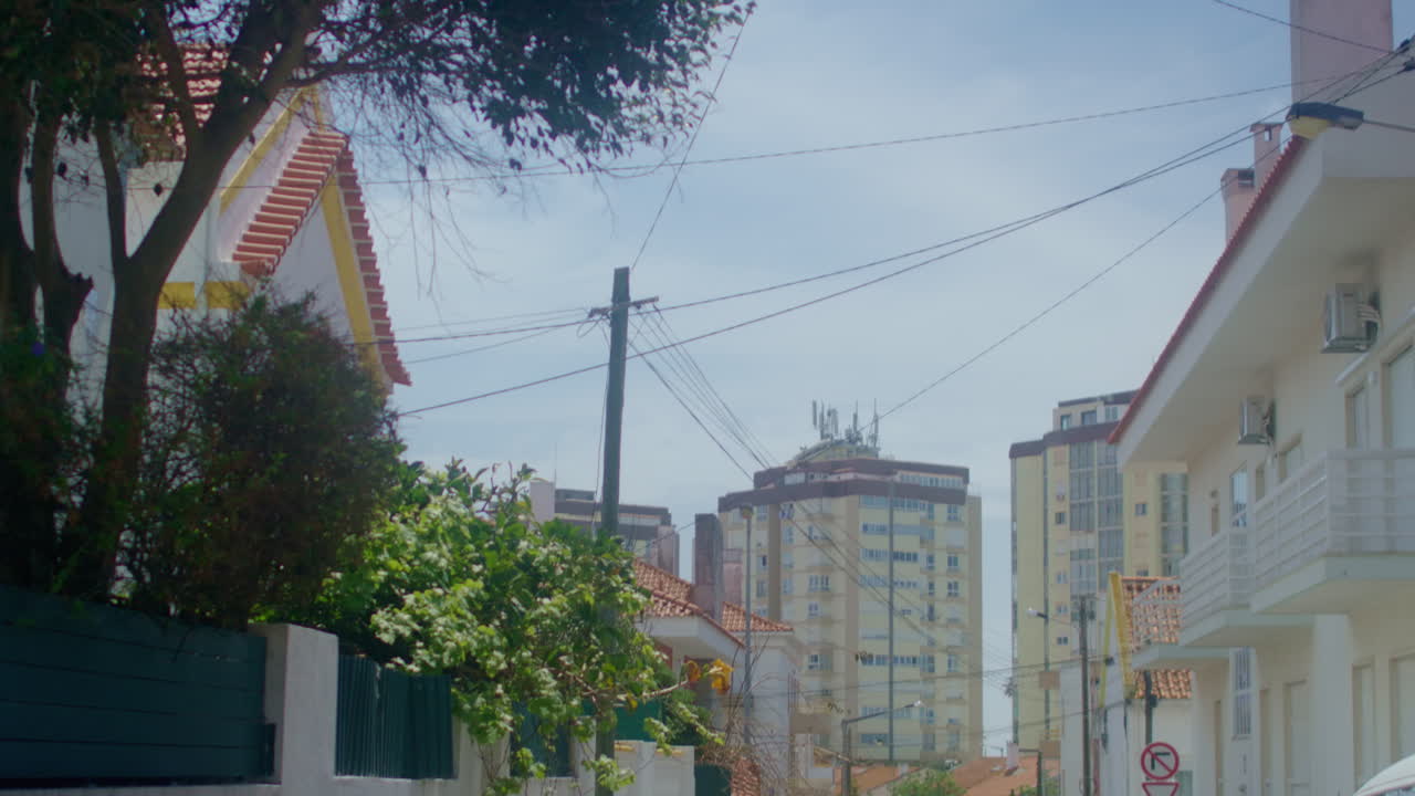 Static street view in Portugal.