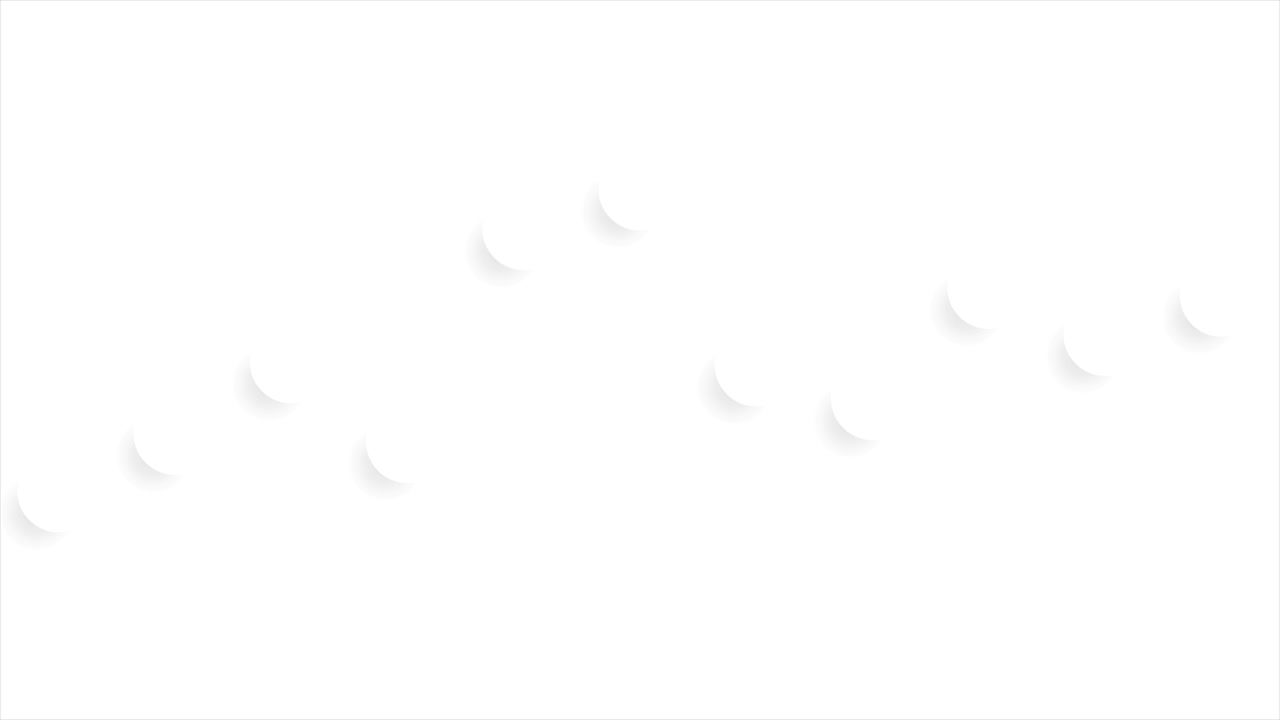 Abstract grey minimal geometric motion design with paper circles