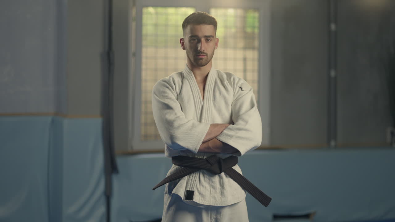 Martial Arts Expert in Uniform