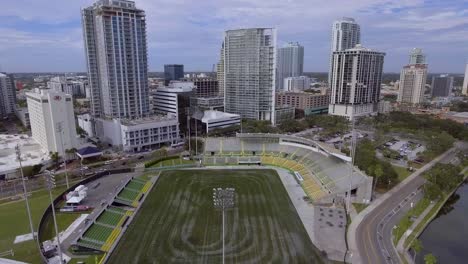 4k aerial drone video of sailboats and yachts at marina on tampa bay in downtown st