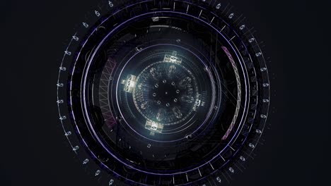 diseño de tecnología circular abstracta