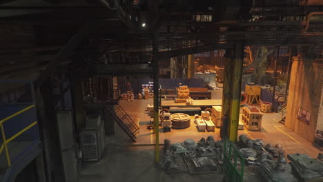 industrial foundry interior
