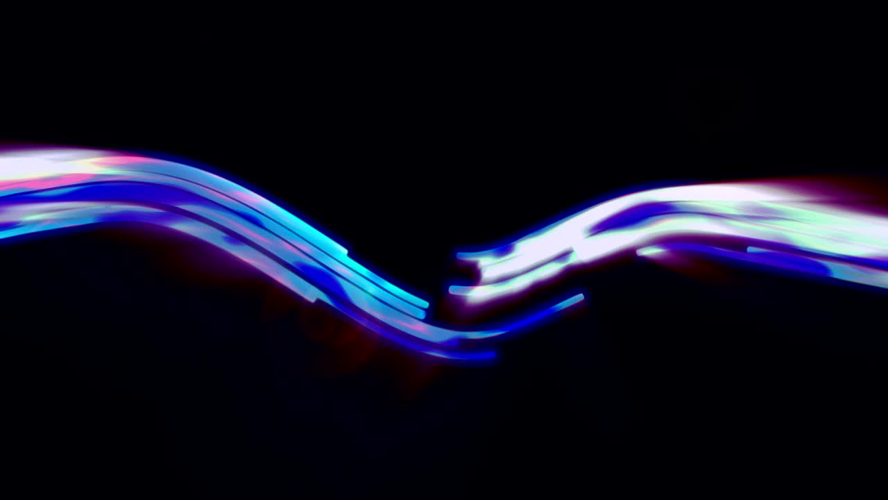 추상적인 선이 움직이는 4k 원활한 루프