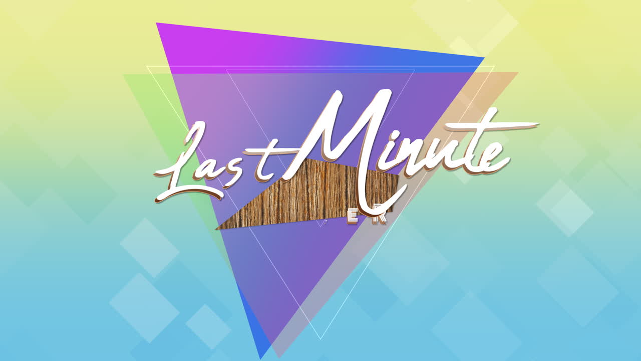 그라디언트 텍스처의 삼각형에 대한 마지막 순간 제안