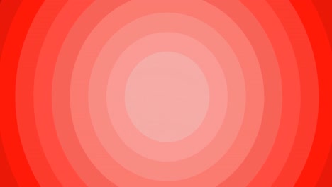 Animation-of-moving-shades-of-red-concentric-circle-background