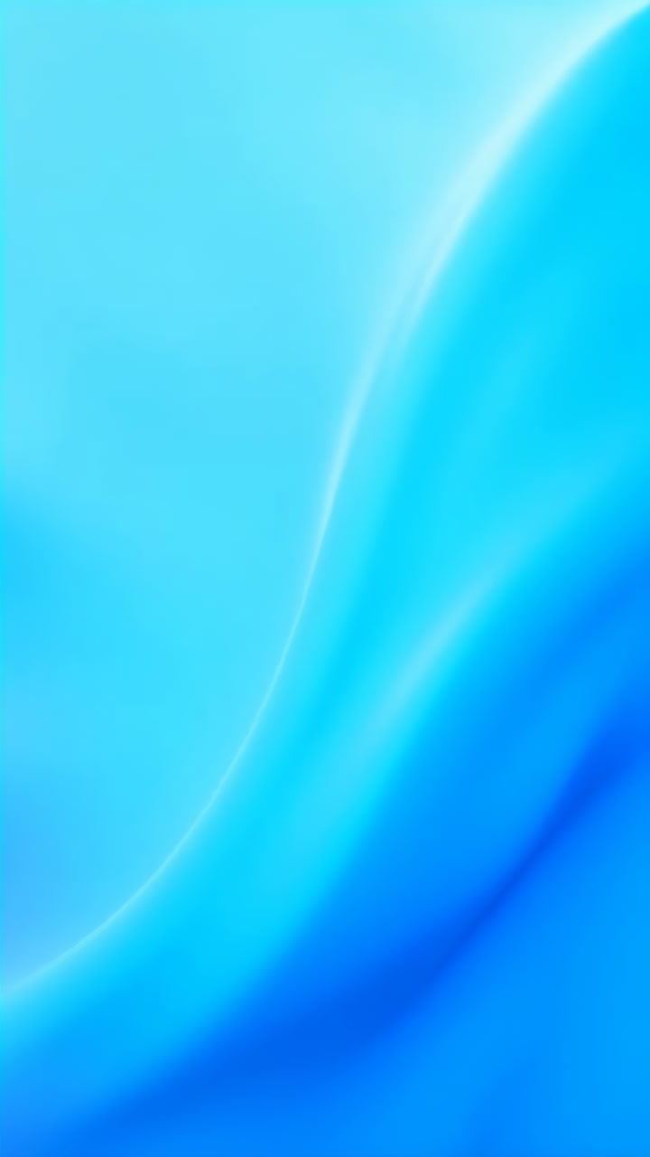 Abstract Blue Gradient with Smooth Waves