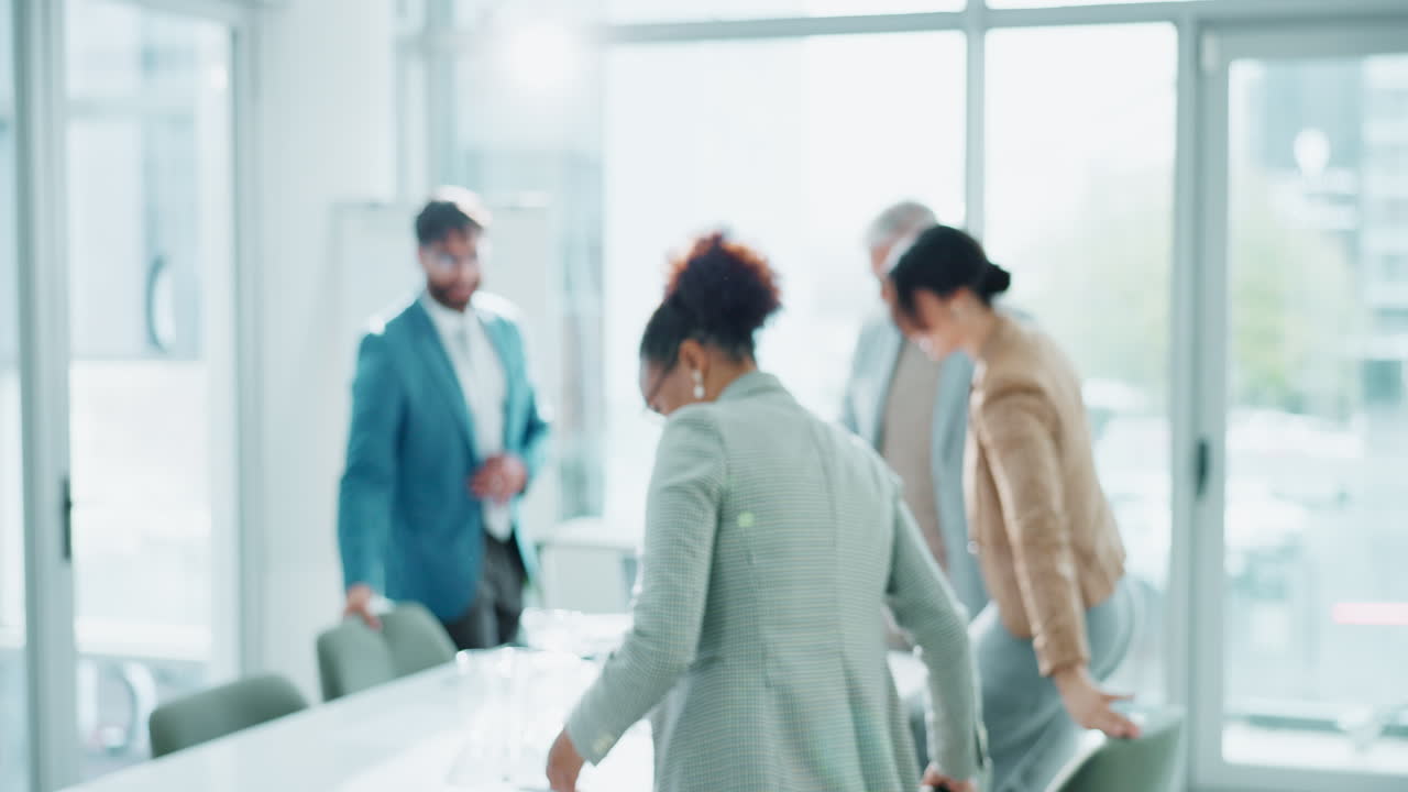 비즈니스 팀 회의