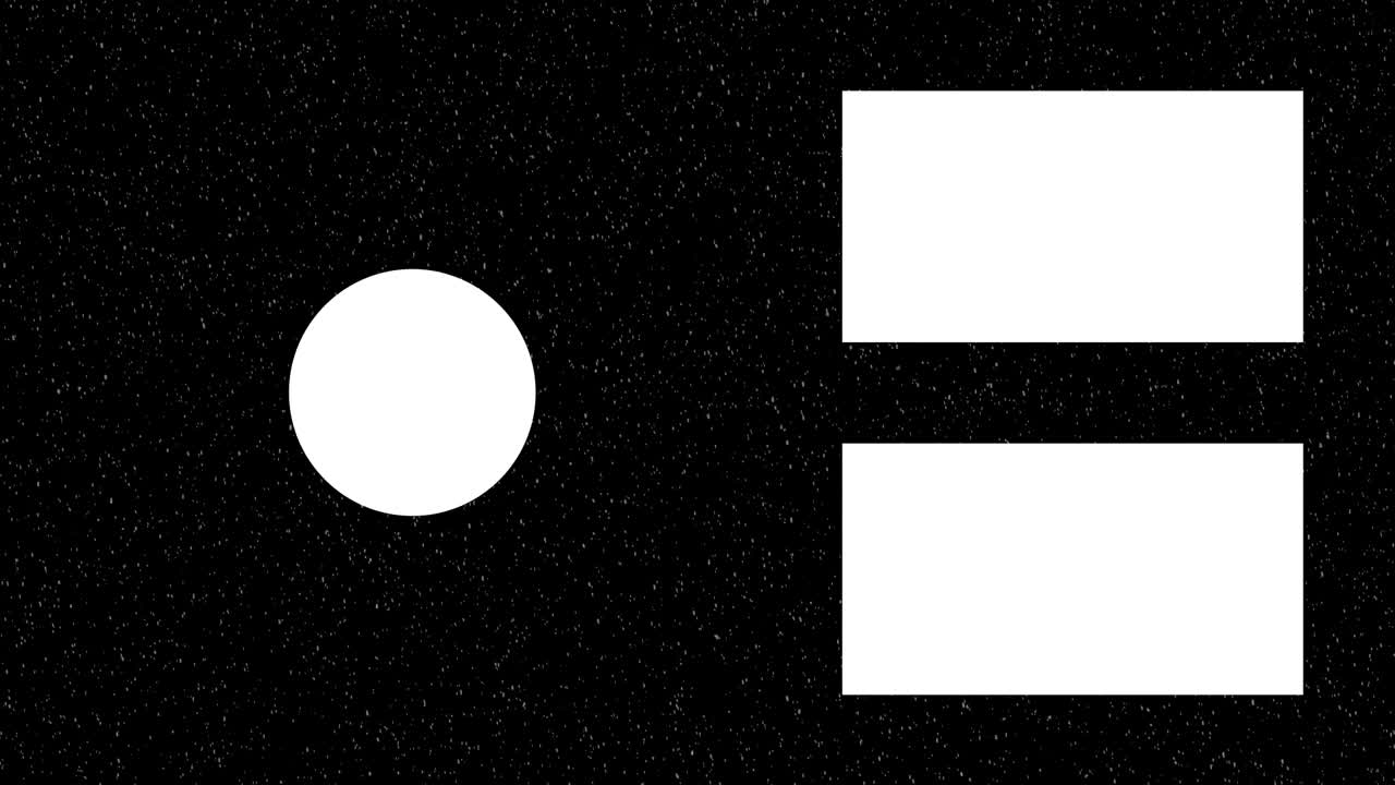 partículas de nieve en polvo tarjeta de finalización pantalla de finalización gráficos de movimiento