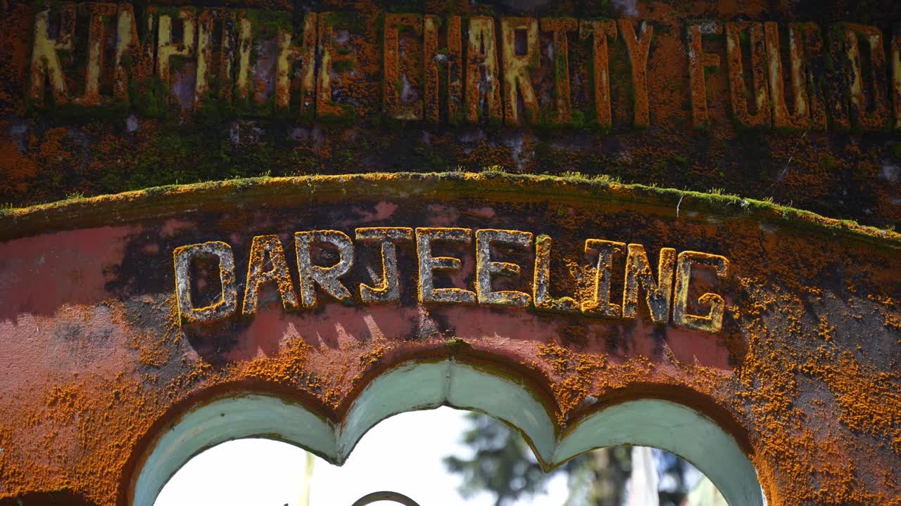 The British government established a heritage site in Darjeeling