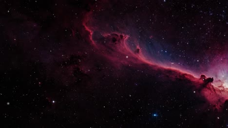 stunning nebula in deep space