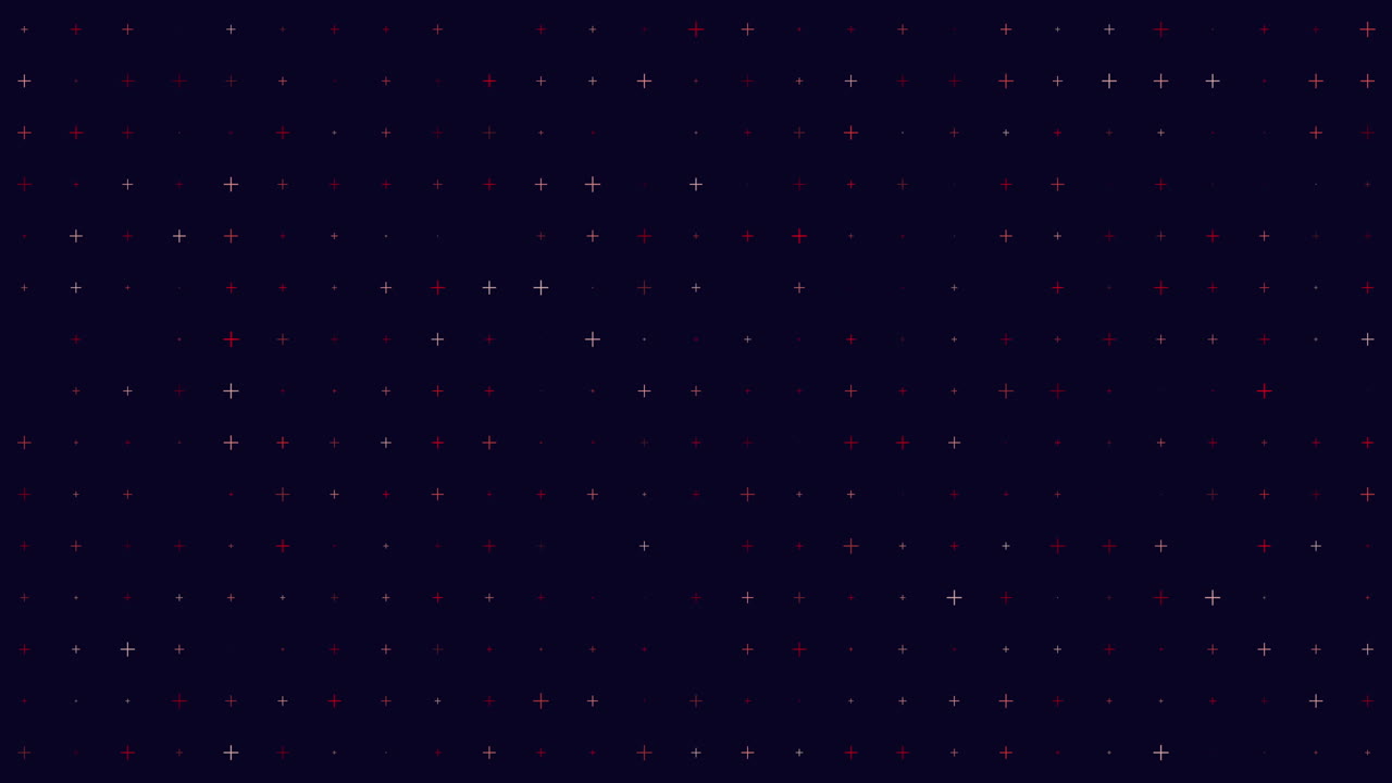 디지털 미래의 네온 작은 십자가 검은색 경사