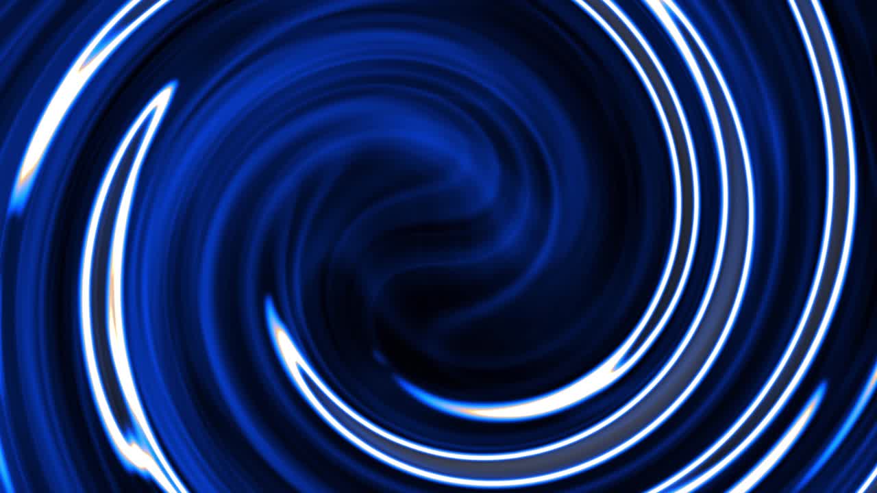 애니메이션 파란색과 색의 다채로운 원 배경