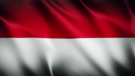 Bandera-De-Indonesia-Ondeando-Fondo